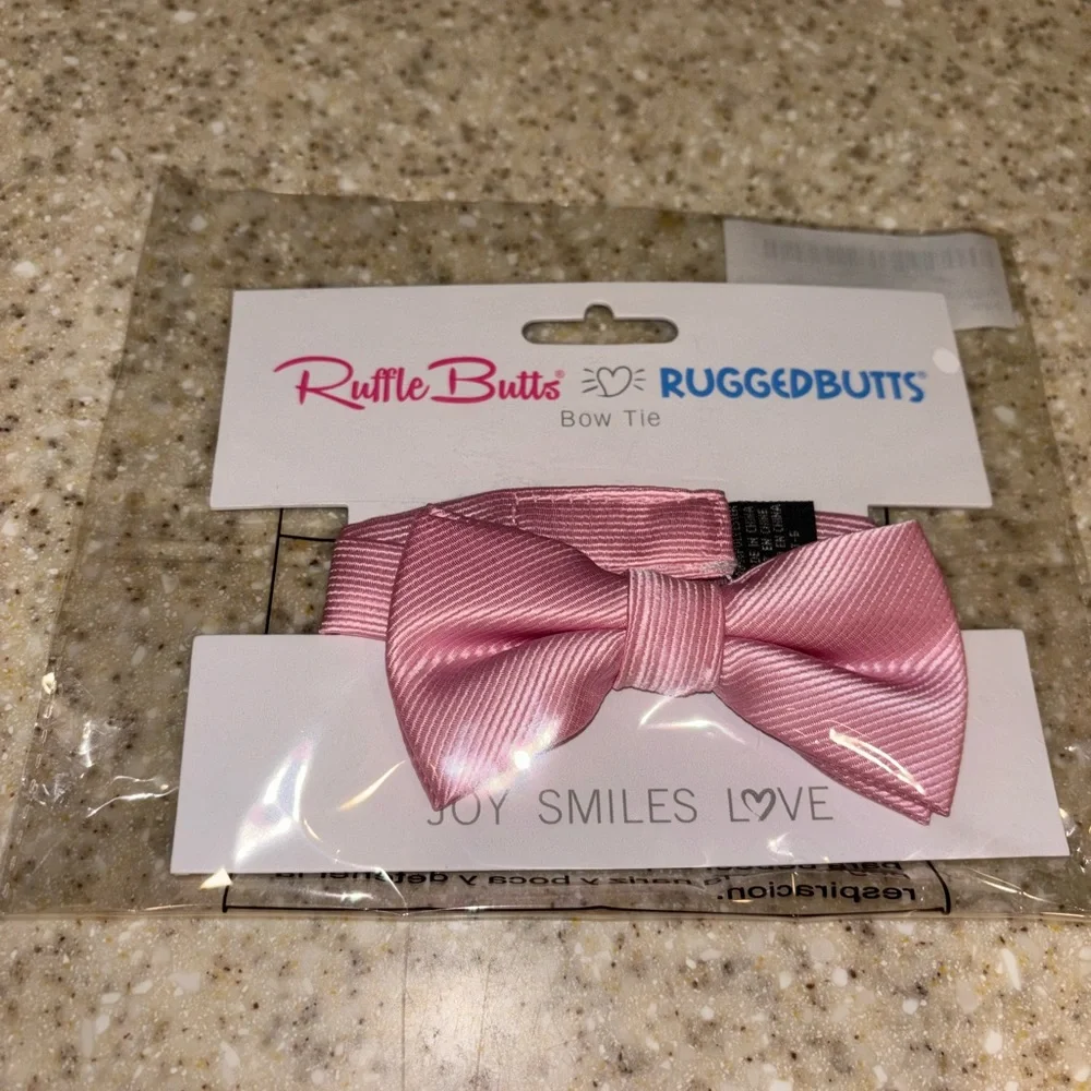 Ruffle Butts Pink Tie Accessory Classic Design